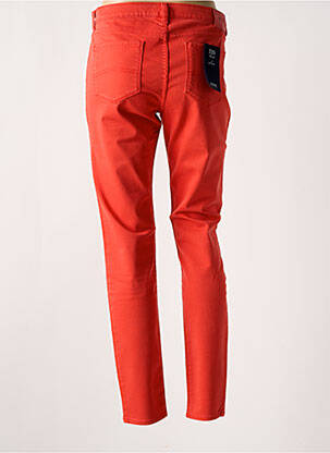 Pantalon slim buzunare portocalie ARMANI femeie
