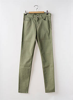 Pantalon slim verde EMPORIO ARMANI femeie