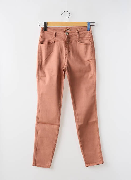 Pantalon slim maro CLOSED femeie