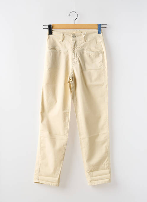 Pantalon slim bej CLOSED femeie