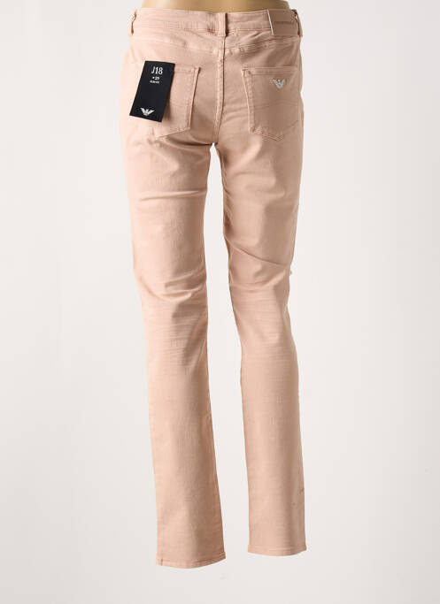 Pantalon slim bej EMPORIO ARMANI femeie