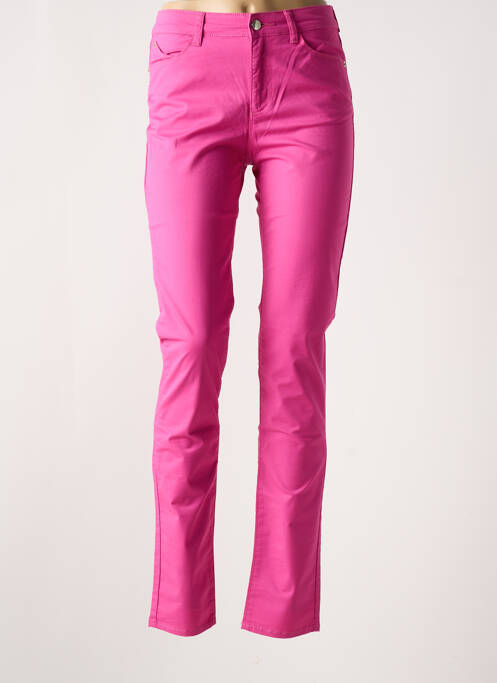 Pantalon slim roz EMPORIO ARMANI femeie