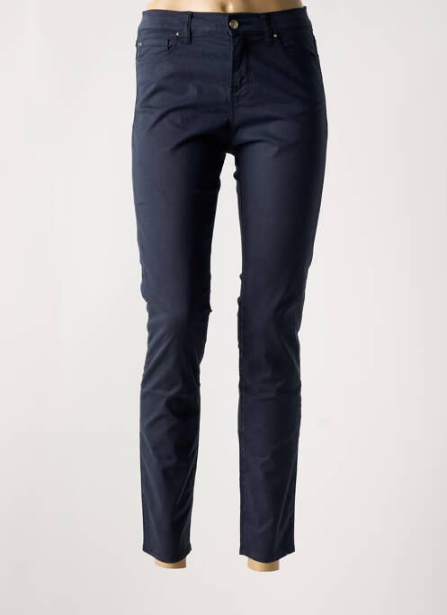 Pantalon slim albastru EMPORIO ARMANI femeie