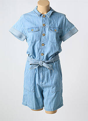 Salopetă scurtă albastru KANOPE femeie