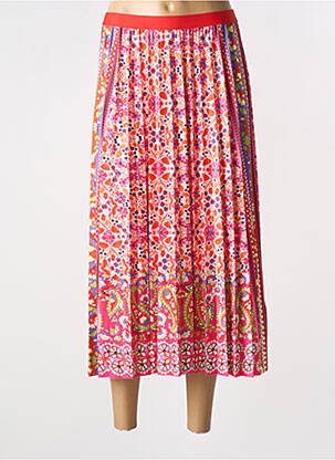 Fustă lungă roz OUI femeie