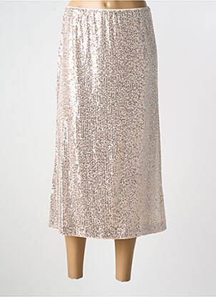 Fustă lungă argintiu OUI femeie
