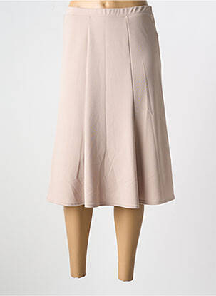 Fustă midi bej GEVANA femeie