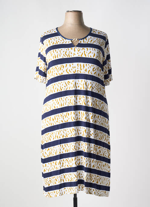 Rochie midi albastru MSN femeie