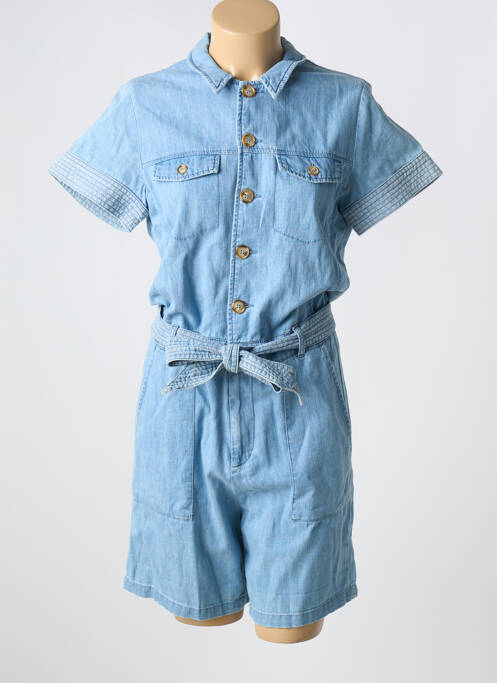 Salopetă scurtă albastru KANOPE femeie