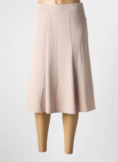 Fustă midi bej GEVANA femeie
