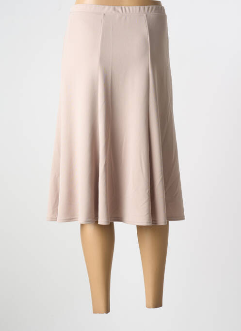 Fustă midi bej GEVANA femeie