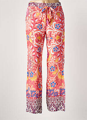 Pantalon drept portocaliu MASSANA femeie