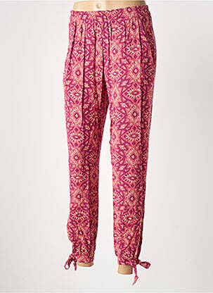 Pantalon drept roz MASSANA femeie