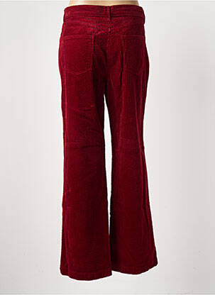 Pantalon evazat elasticitate mărime normală roșu BLOOMERS femeie