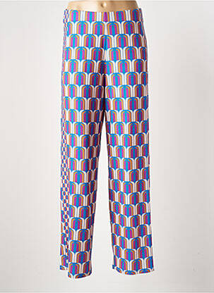 Pantalon larg albastru OUI femeie