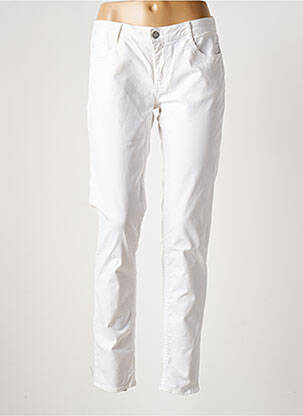 Pantalon slim talie joasă talie joasă bej LE TEMPS DES CERISES femeie