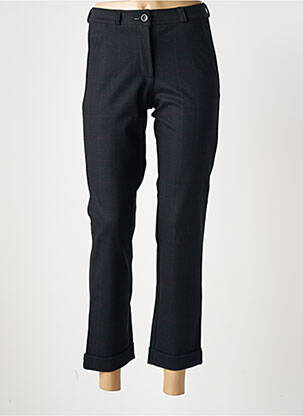Pantalon 7/8 talie elastică mărime normală negru EAST DRIVE femeie