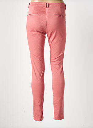 Pantalon chino talie joasă talie joasă roz LE TEMPS DES CERISES femeie