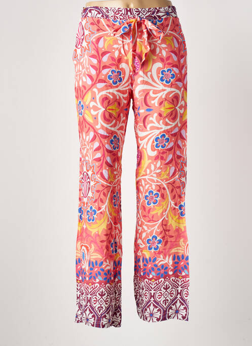 Pantalon drept portocaliu MASSANA femeie