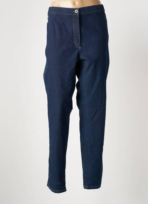 Blugi cu croială dreaptă albastru RICHY femeie