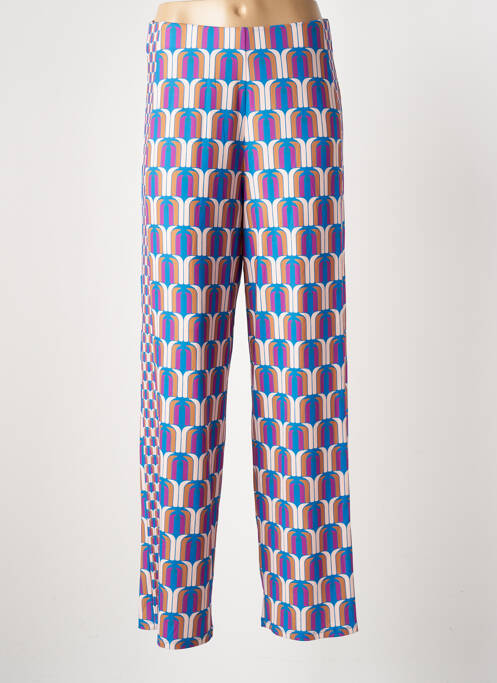 Pantalon larg albastru OUI femeie