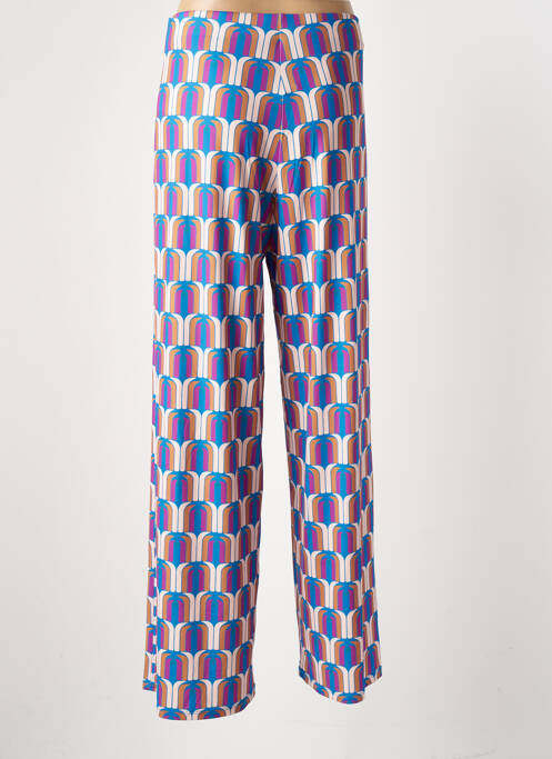 Pantalon larg albastru OUI femeie