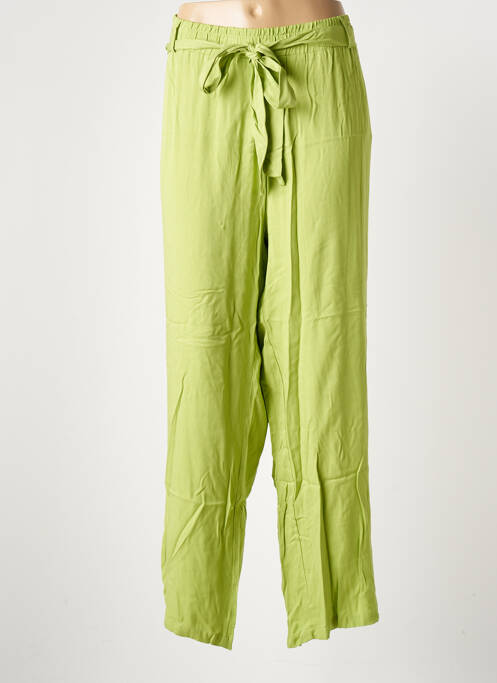 Pantalon drept verde CAPUCCINO femeie