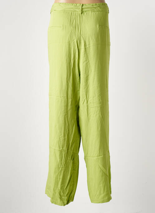 Pantalon drept verde CAPUCCINO femeie