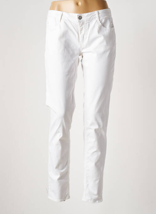 Pantalon slim bej LE TEMPS DES CERISES femeie