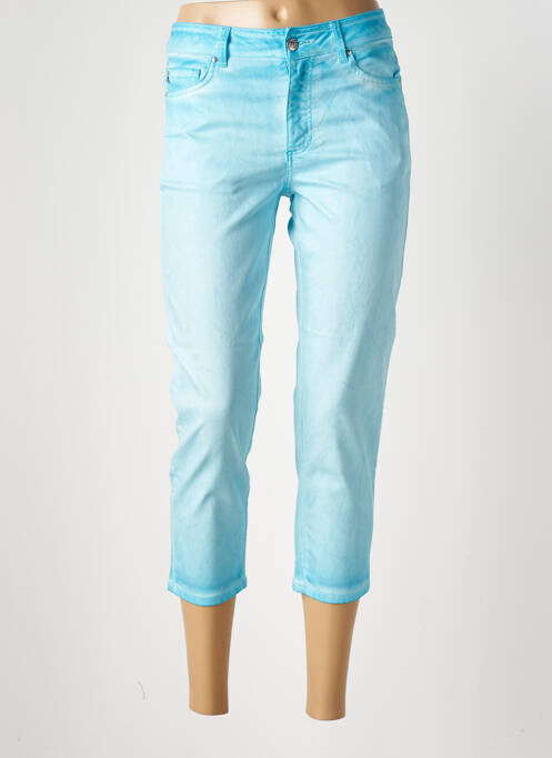 Pantalon trei sferturi albastru FRED SABATIER femeie