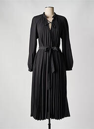 Rochie lungă mâneci lungi mâneci lungi negru OUI femme