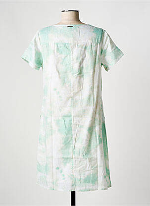 Rochie scurtă mâneci scurte mâneci scurte verde AGATHE & LOUISE femeie