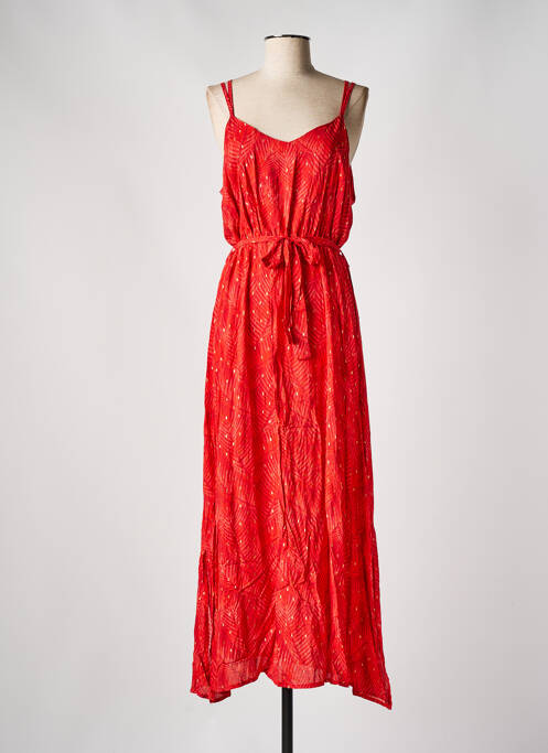 Rochie lungă roșu J&JOY femeie