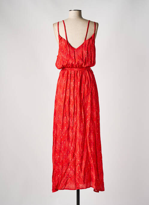 Rochie lungă roșu J&JOY femeie