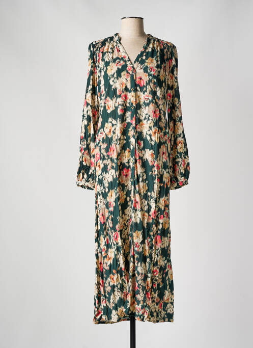 Rochie lungă verde KANOPE femeie