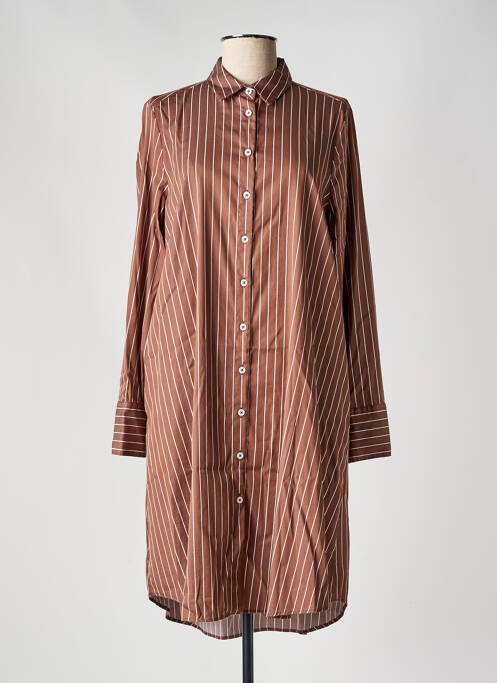 Rochie midi maro ETERNA femeie