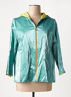 Jachetă vânt albastru EDAS femeie