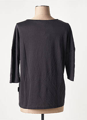 Tricou mâneci 3/4 mâneci 3/4 negru CAPUCCINO femeie