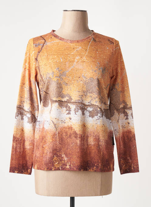 Tricou galben CAPUCCINO femeie