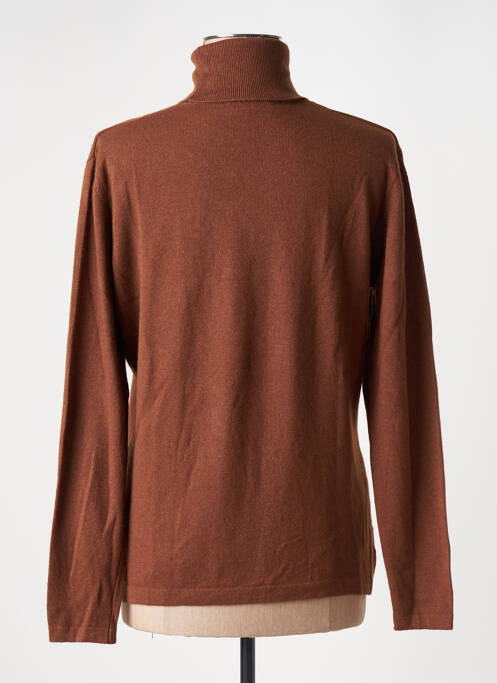 Pulover cu guler înalt maro L'ATELIER D'ANNA femeie