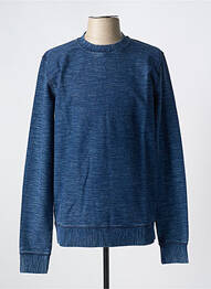 Pulover guler rotund mâneci lungi albastru PULL IN homme