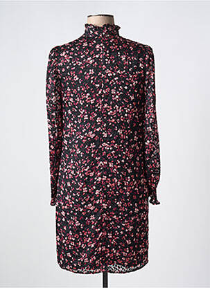 Rochie scurtă croială fluidă mâneci lungi negru IKKS femeie