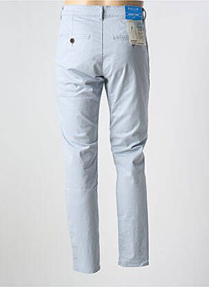 Pantalon chino închidere cu fermoar sub clapetă cu nasturi gri PULL IN femeie