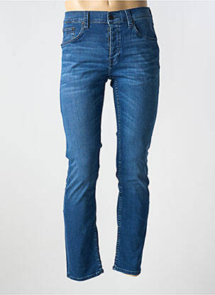 Blugi cu croială slim albastru PULL IN bărbat