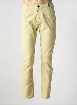 Pantalon chino buzunare galben PULL IN bărbat