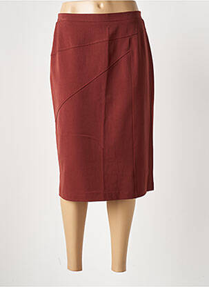 Fustă midi roșu GRIFFON femeie