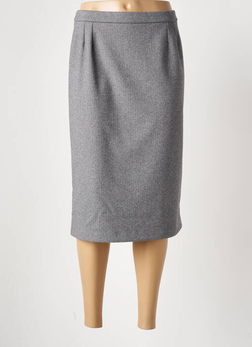 Fustă midi gri GEVANA femeie