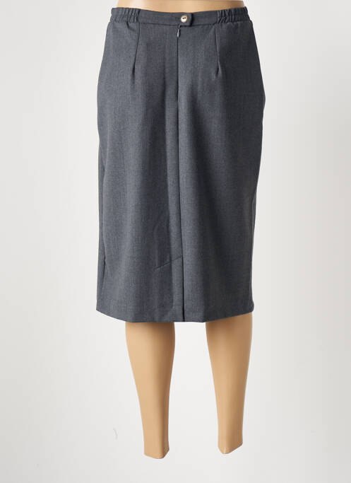 Fustă midi gri GRIFFON femeie