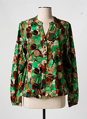 Tricou verde SIGNATURE femeie