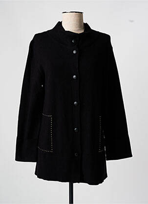 Vestă cu mâneci lungi negru SCORZZO femeie